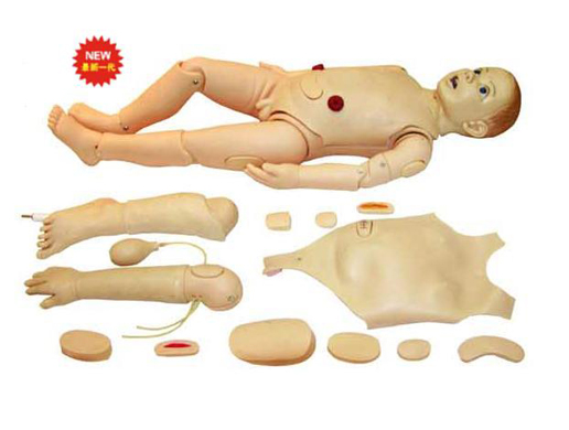 多功能三歲兒童護(hù)理模擬人 多功能三歲兒童護(hù)理模擬人