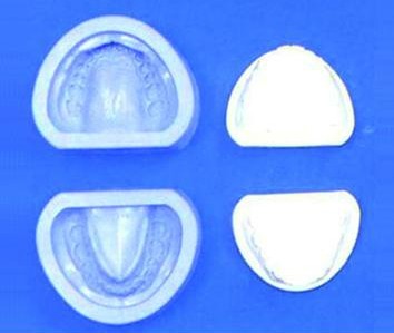 標(biāo)準(zhǔn)牙頜硅橡膠陰模 標(biāo)準(zhǔn)牙頜硅橡膠陰模